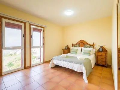 Cama o camas de una habitación en Ático Rural VistaTeide