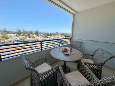 Un balcón o terraza de Luxury 2 Bedrooms Ocean View Iguazu