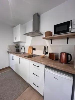 Una cocina o zona de cocina en Apartamento Peña