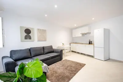 Una cocina o zona de cocina en Deluxe Canteras Suites - by Gestión Vacacional Canarias