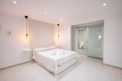 Cama o camas de una habitación en Deluxe Canteras Suites - by Gestión Vacacional Canarias