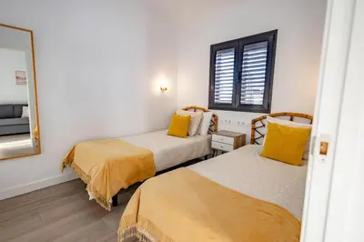 Cama o camas de una habitación en Colorado Golf, Calma House - by Gestión Vacacional Canarias