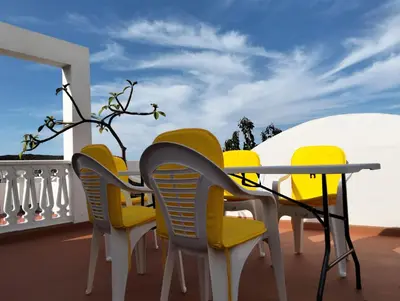 Un balcón o terraza de Casa Loli y Las