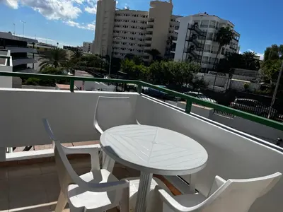 Un balcón o terraza de Zwischen Yumbo und zentralem Strand