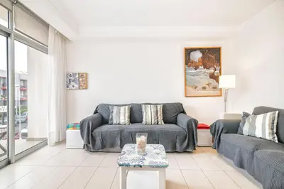 Zona de estar de Comfortable Apartment with Terrace