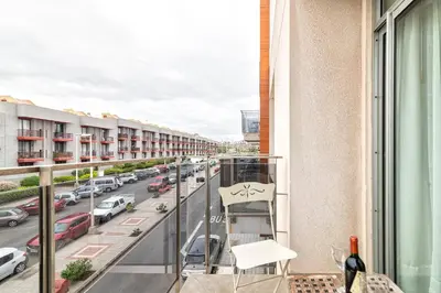 Un balcón o terraza de Comfortable Apartment with Terrace