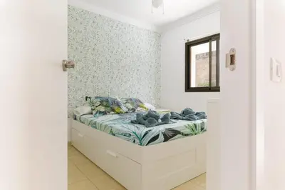 Cama o camas de una habitación en Patalavaca Sunset