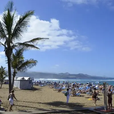 Seafront Terrace Home 2BR Las Canteras Beach