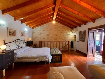 Cama o camas de una habitación en Alojamiento La HiguerAzul Gran Canaria
