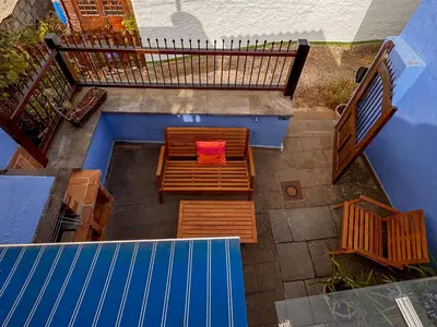 Un balcón o terraza de Alojamiento La HiguerAzul Gran Canaria