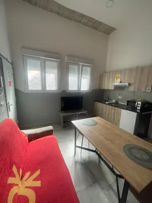 Una cocina o zona de cocina en Cartagena Bajo 01