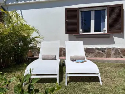 Jardín al aire libre en House Deluxe Maspalomas