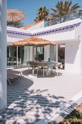 Un patio o zona al aire libre en Sierra del Mar