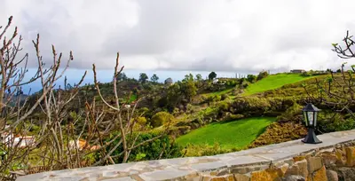 Paisaje cerca de este chalet de montaña