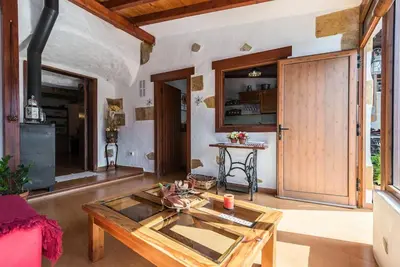 Zona de estar de Casa Cueva Rural los Pastores