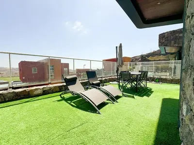 Un patio o zona al aire libre en Green Villa The Canarian Garden by CanaryScape