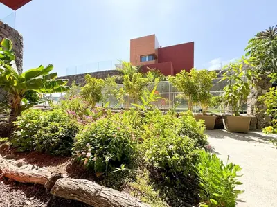 Jardín al aire libre en Green Villa The Canarian Garden by CanaryScape