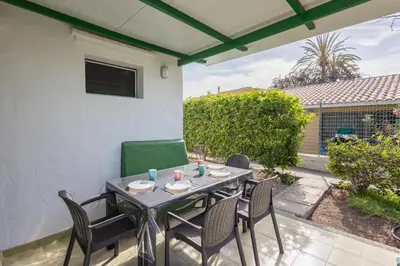 Plano de Private Solarium Bungalow Garden