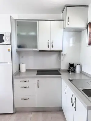 Una cocina o zona de cocina en Apartamento Playa Cañon del águila