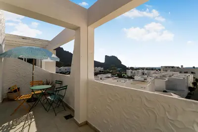 Un balcón o terraza de La Palmita Sea Views Agaete