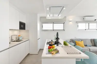 Una cocina o zona de cocina en Las Nasas 1 by VillaGranCanaria