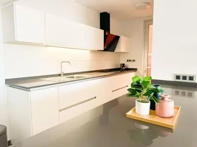 Una cocina o zona de cocina en Paradise Island by CanaryScape