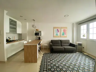 Una cocina o zona de cocina en Alfredo L Jones Atico