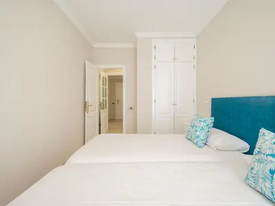 Cama o camas de una habitación en Amarre Mast