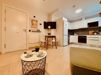 Una cocina o zona de cocina en Click & Guest - City & Sea Gran Canaria JD11LP