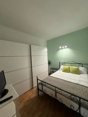 Cama o camas de una habitación en Casa Nito