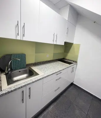 Una cocina o zona de cocina en Estudio Ines Beach