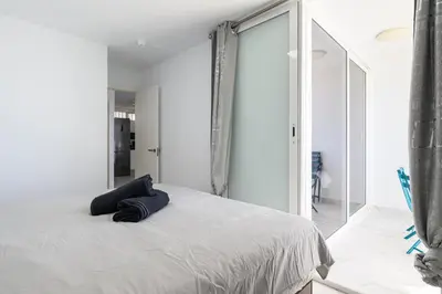 Cama o camas de una habitación en Sol y Playa IIII