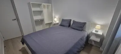 Cama o camas de una habitación en Salinetas apartamento junto al mar