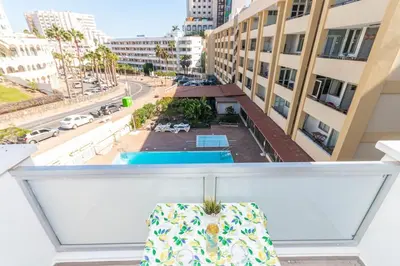 Un balcón o terraza de Apartment Las Isas Maspalomas