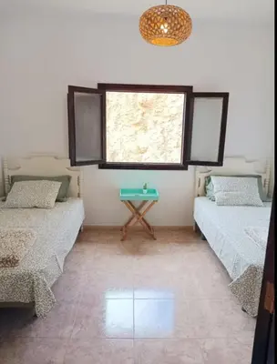 Cama o camas de una habitación en Villa Palomino - Sleeps 6 - Parking - Pet Friendly