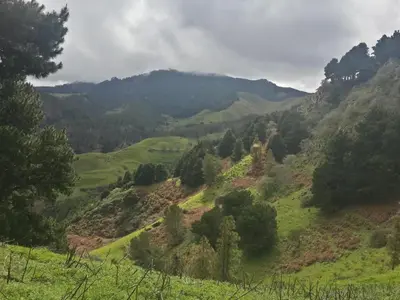 Paisaje cerca de esta villa