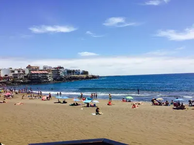 Plano de Las Retamas Salinetas Beach
