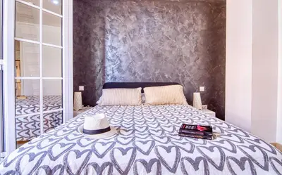 Cama o camas de una habitación en Monte Carrera 723