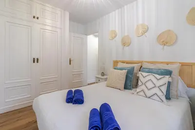 Cama o camas de una habitación en Arc En Ciel Salinetas Beach