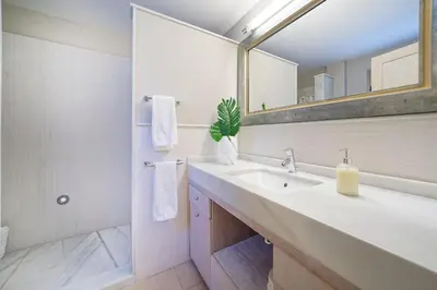 Un baño de Casa Aloe del Sol by VillaGranCanaria