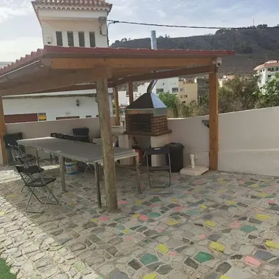 Un patio o zona al aire libre en Finca El Retiro Arucas