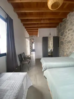Cama o camas de una habitación en Villa Alpispa