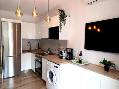Una cocina o zona de cocina en Zen House