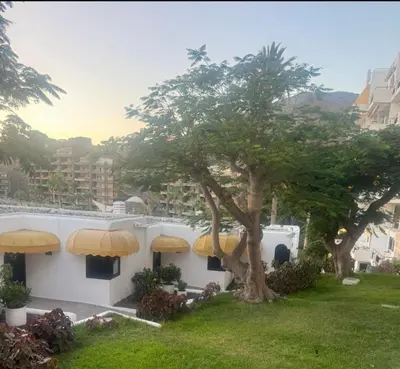 Jardín al aire libre en Primera línea Aquamarina Anfi del Mar