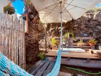 Un patio o zona al aire libre en Casa Caracol - Finca Oaxaca