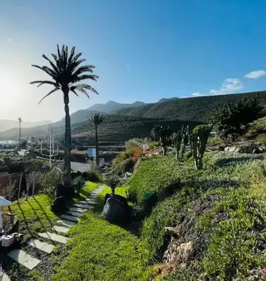 Paisaje cerca de este camping