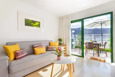 Zona de estar de Casa Valentina - Canaima - con aire acondicionado