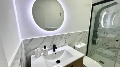 Un baño de The white house