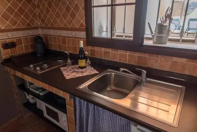 Una cocina o zona de cocina en CR La Bohemia