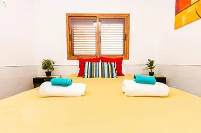 Cama o camas de una habitación en Almodo Suite Patalavaca